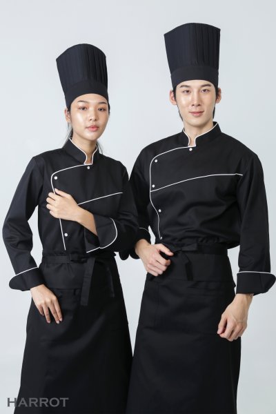 เสื้อเชฟ แขนยาว สกายไลน์