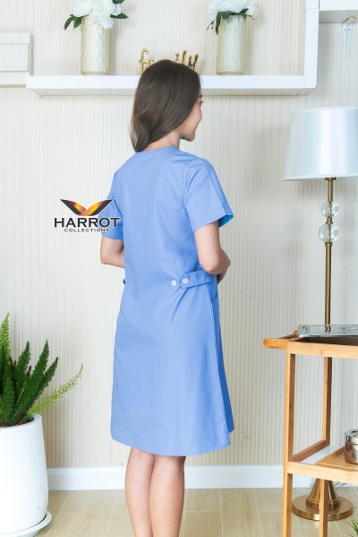 ชุดกระโปรง คอกลม