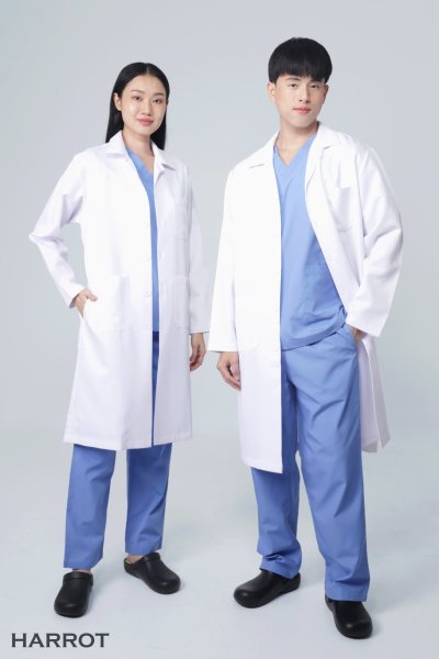 ชุดสครับ คอวี (เสื้อ+กางเกง)