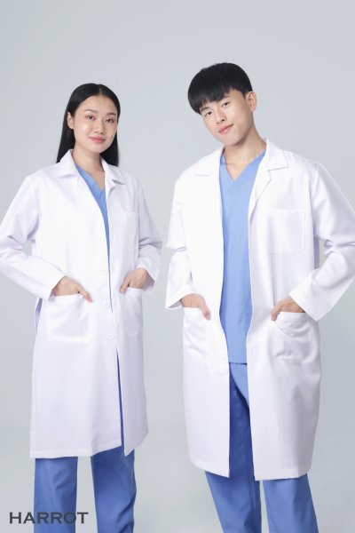 ชุดสครับ คอวี (เสื้อ+กางเกง)