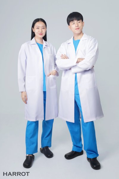 ชุดสครับ คอกลม (เสื้อ+กางเกง)