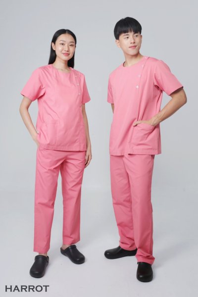 ชุดสครับ คอกลม (เสื้อ+กางเกง)