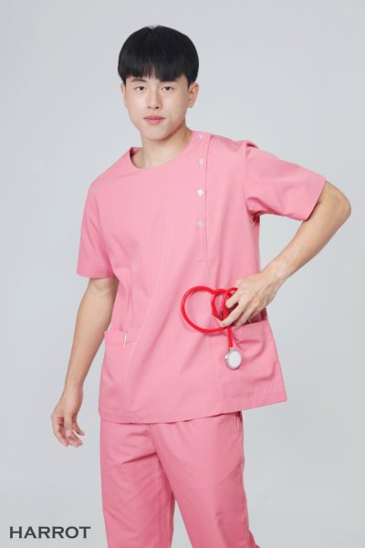 ชุดสครับ คอกลม (เสื้อ+กางเกง)