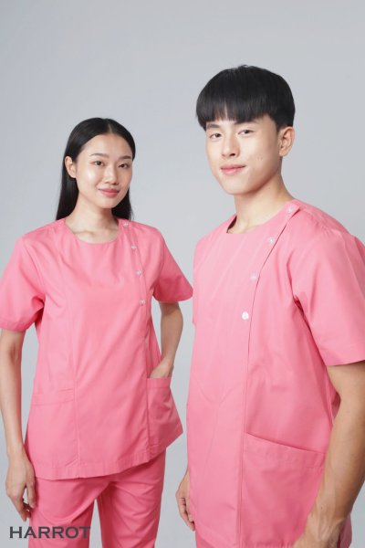 ชุดสครับ คอกลม (เสื้อ+กางเกง)