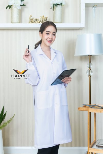 เสื้อกาวน์ แบบยาว แขนยาว