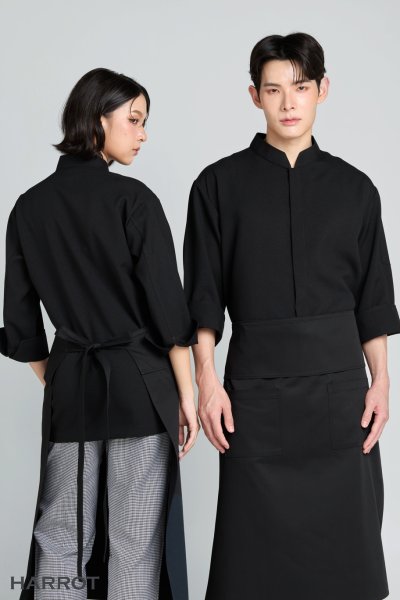 เสื้อเชฟ รุ่น Save More แขนสี่ส่วน