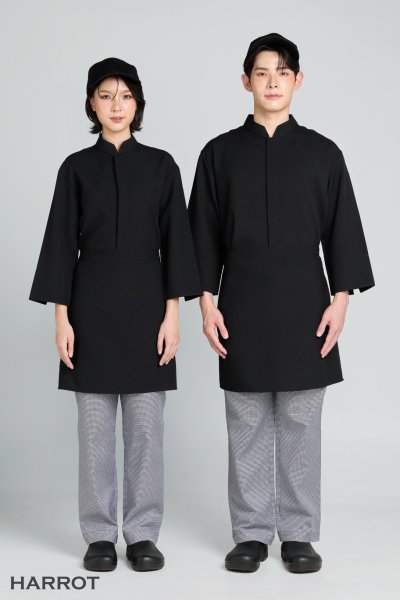เสื้อเชฟ รุ่น Save More แขนสี่ส่วน