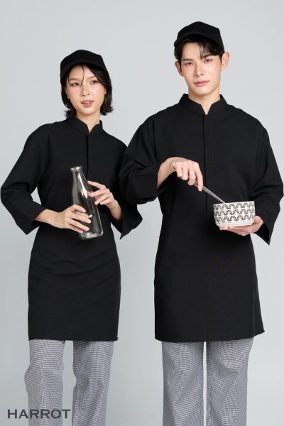 เสื้อเชฟ รุ่น Save More แขนสี่ส่วน