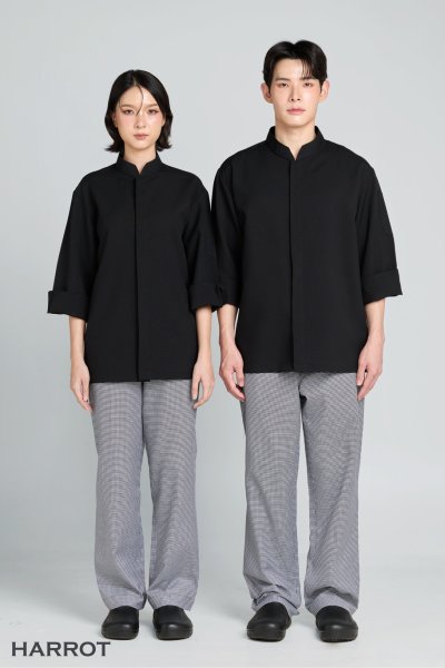 เสื้อเชฟ รุ่น Save More แขนสี่ส่วน