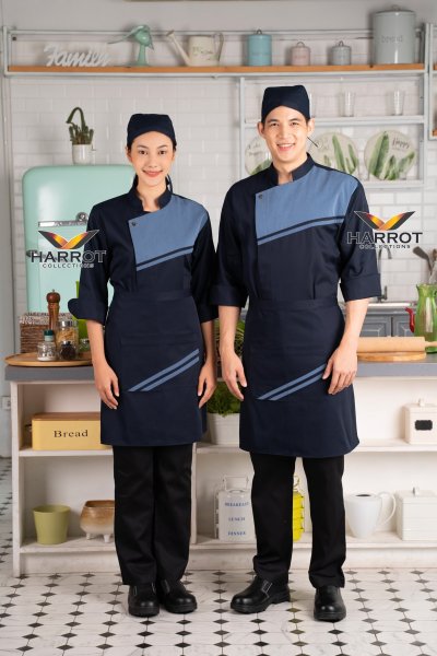 ผ้ากันเปื้อน ครึ่งสั้น เดอะสตรีท