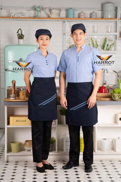 ผ้ากันเปื้อน ครึ่งสั้น เดอะสตรีท