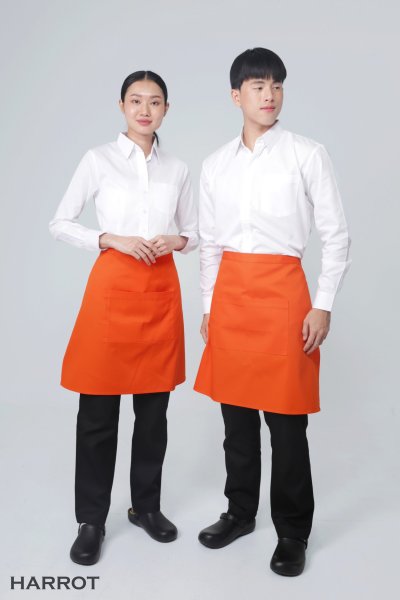 ผ้ากันเปื้อน ครึ่งสั้น