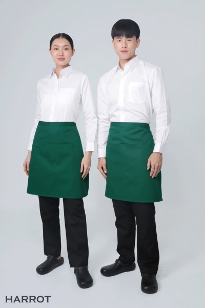 ผ้ากันเปื้อน ครึ่งสั้น