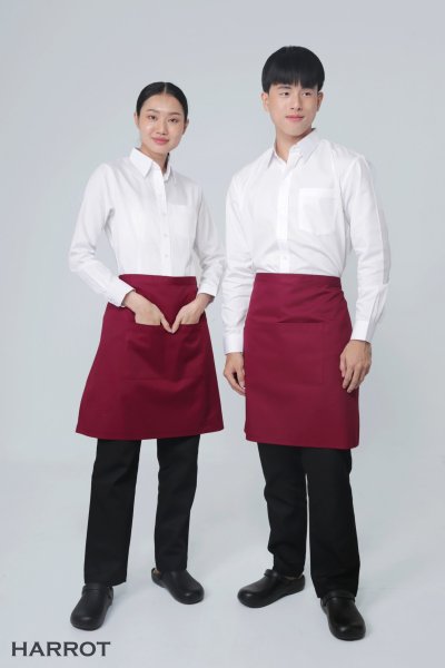 ผ้ากันเปื้อน ครึ่งสั้น