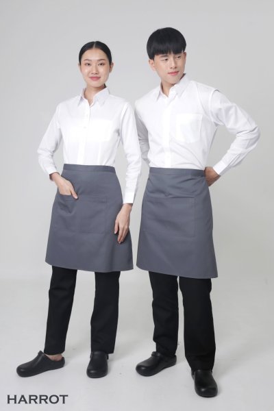 ผ้ากันเปื้อน ครึ่งสั้น