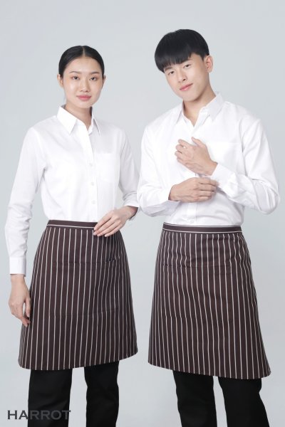 ผ้ากันเปื้อน ครึ่งสั้น แต่งลาครัวทั้งตัว