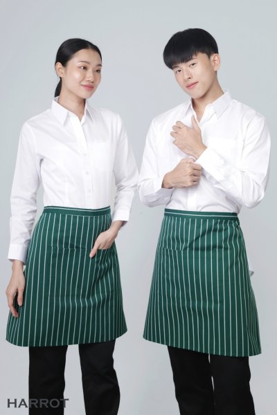 ผ้ากันเปื้อน ครึ่งสั้น แต่งลาครัวทั้งตัว