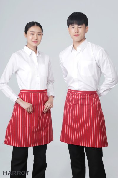 ผ้ากันเปื้อน ครึ่งสั้น แต่งลาครัวทั้งตัว