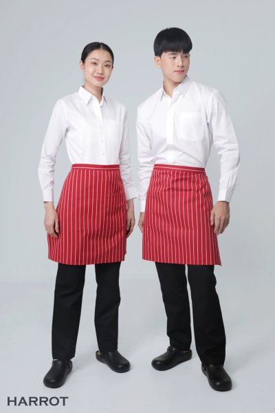 ผ้ากันเปื้อน ครึ่งสั้น แต่งลาครัวทั้งตัว