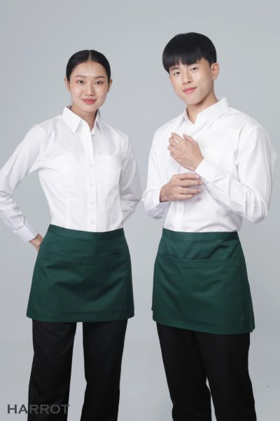 ผ้ากันเปื้อน ครึ่งสั้น 13 นิ้ว