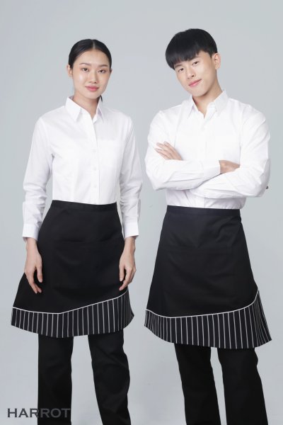 ผ้ากันเปื้อน ครึ่งสั้น ลาครัว