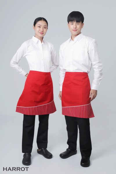 ผ้ากันเปื้อน ครึ่งสั้น ลาครัว