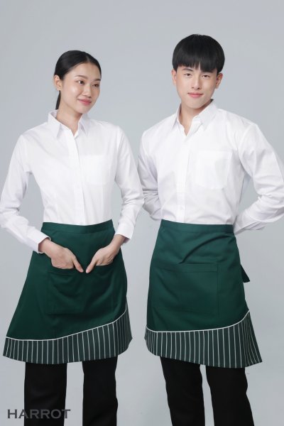 ผ้ากันเปื้อน ครึ่งสั้น ลาครัว