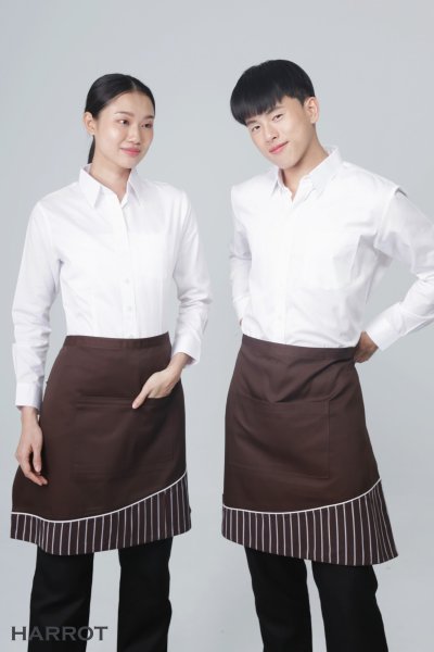 ผ้ากันเปื้อน ครึ่งสั้น ลาครัว