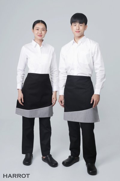 ผ้ากันเปื้อน ครึ่งสั้น ลาครัว