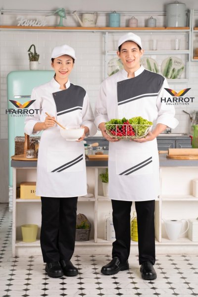 ผ้ากันเปื้อน ครึ่งสั้น เดอะสตรีท