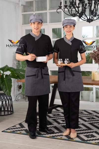 เสื้อพนักงานเสิร์ฟ คอป้าย