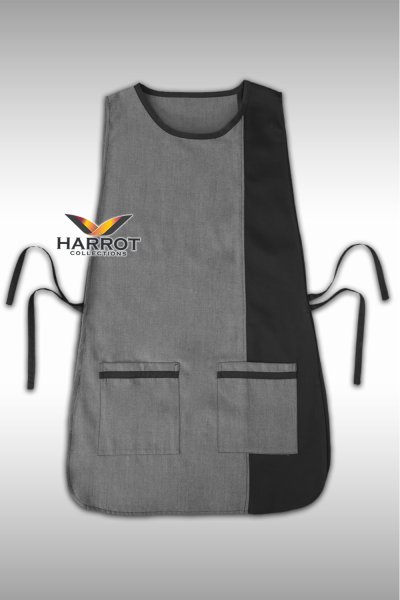 ผ้ากันเปื้อน เอี๊ยม ทูโทน