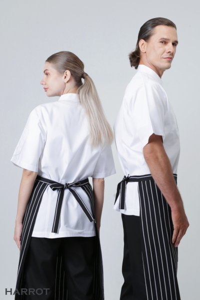 ผ้ากันเปื้อน ครึ่งยาว ลายลาครัว