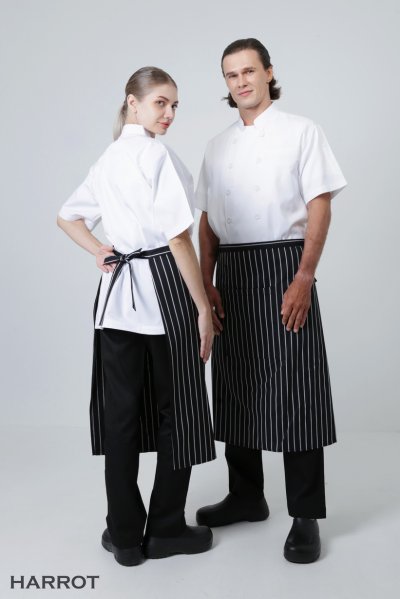 ผ้ากันเปื้อน ครึ่งยาว ลายลาครัว