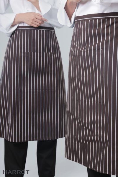 ผ้ากันเปื้อน ครึ่งยาว ลายลาครัว