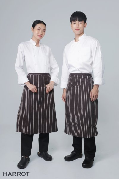 ผ้ากันเปื้อน ครึ่งยาว ลายลาครัว