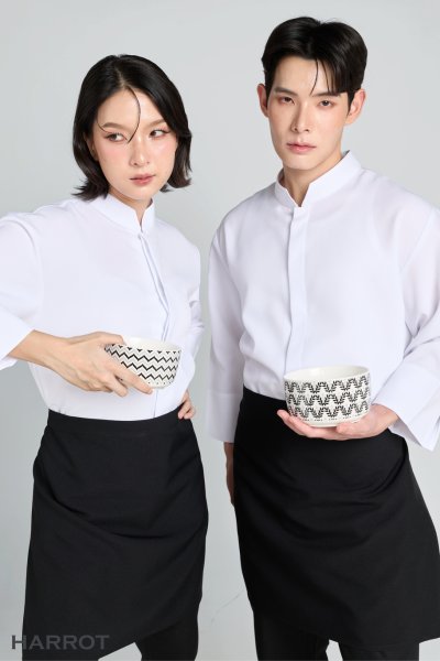 เสื้อเสิร์ฟ รุ่น Save More แขนสี่ส่วน