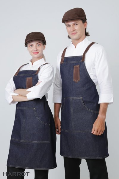 ผ้ากันเปื้อน เต็มตัว ยีนส์