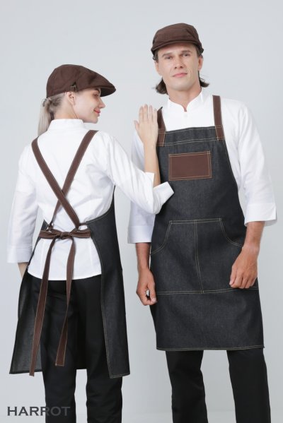 ผ้ากันเปื้อน เต็มตัว ยีนส์