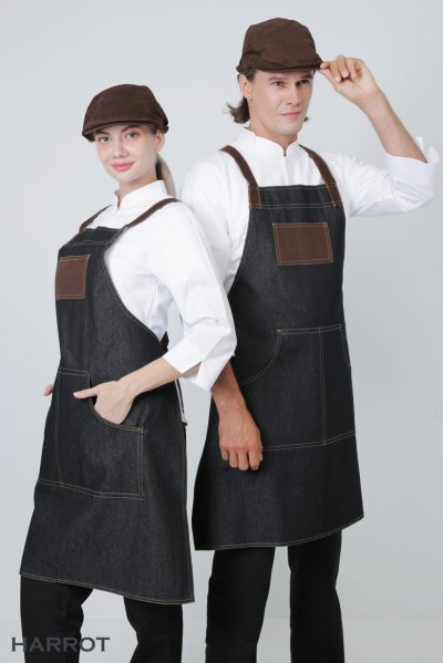 ผ้ากันเปื้อน เต็มตัว ยีนส์