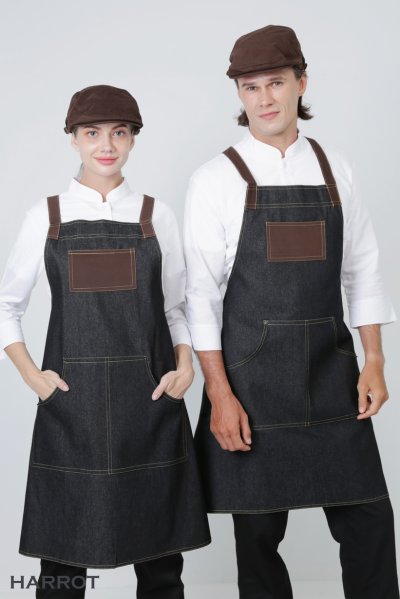 ผ้ากันเปื้อน เต็มตัว ยีนส์