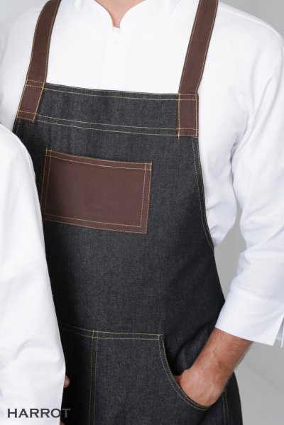 ผ้ากันเปื้อน เต็มตัว ยีนส์