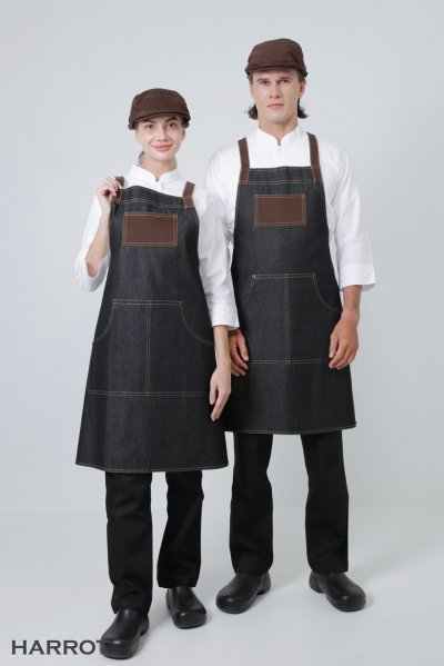 ผ้ากันเปื้อน เต็มตัว ยีนส์