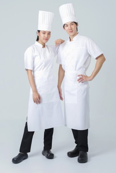 เสื้อเชฟ แขนสั้น