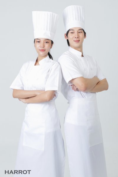 เสื้อเชฟ แขนสั้น