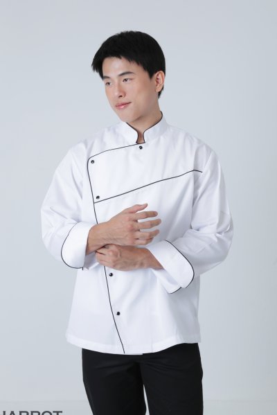 เสื้อเชฟ แขนยาว สกายไลน์