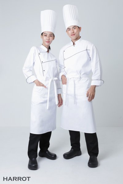 เสื้อเชฟ แขนยาว สกายไลน์