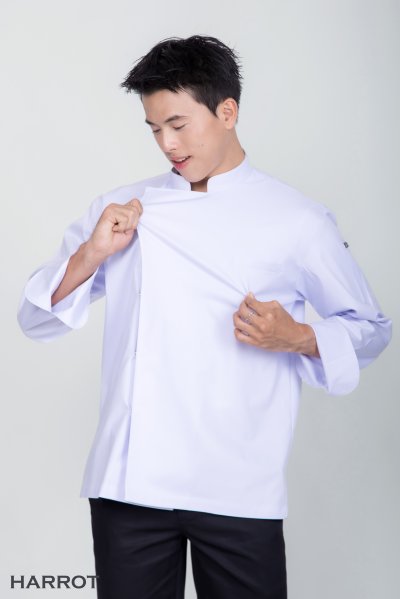 เสื้อเชฟ แขนยาว Anti-Bacterial