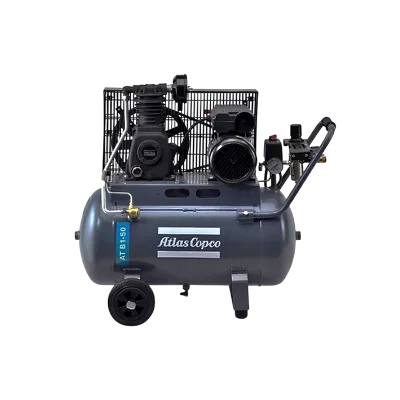 ปั๊มลมลูกสูบ ATLAS รุ่น ATB 1-50 220V ถัง 50 ลิตร สำหรับใช้ในงานช่าง และอุตสาหกรรมขนาดเล็ก