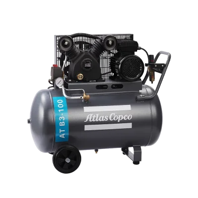 ปั๊มลม ATLAS รุ่น ATB 3-100 ขนาด 3HP ไฟฟ้า 220V ถังลม 100 ลิตร เหมาะกับงานพ่นสีและเครื่องมืออุตสาหกรรม